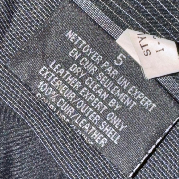 BOD & CHRISTENSEN Black Leather Jacket Blazer Coat Size 38 Men’s Lined Luxury - Picture 8 of 8